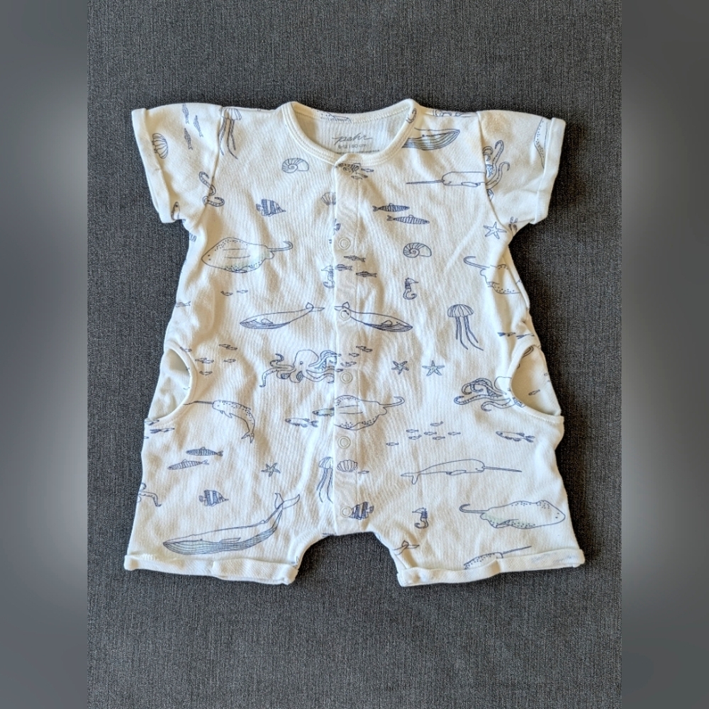 Pehr organic cotton romper